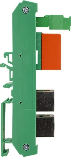 EtherCAT 24-Point Input / 16-Point Output (8 Relay & 8 Transistor) / 2-Axis Control IO Motion Module ESC-I24O16A2-R8-V1