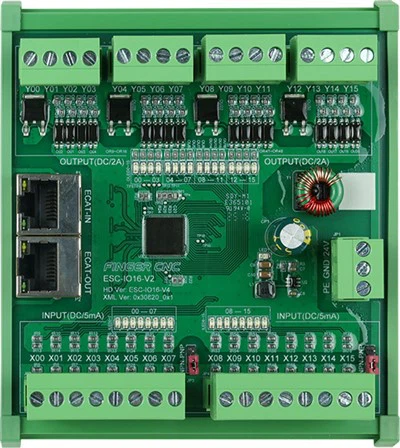 16- input titik/16- output titik (transistor) IO modul ESC-IO 16- v2