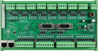32- input titik/32- output titik (transistor) IO Modul ESC-I32O32A 2- V2
